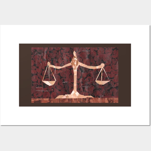 Scales of Justice Wall Art by cajunhusker